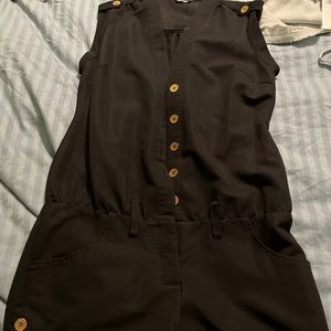 Military style romper